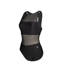 W Mesh Panels Vent Back Black 36 - 500