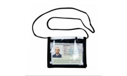 TT ID Holder ūdensizturīgs dokumentu maks, melns
