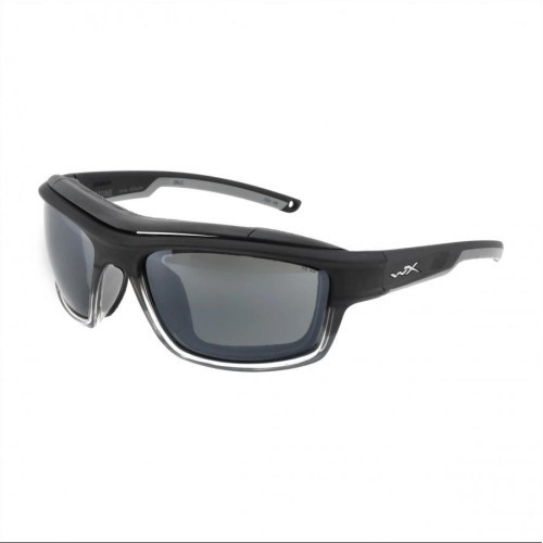 Wiley X Ozone grey silver flash glasses, grey opr.