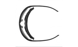 Wiley X Ozone grey silver flash glasses, grey opr.