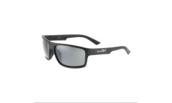 Очки Wiley X Peak ACPEA06, серые, в чёрной оправе