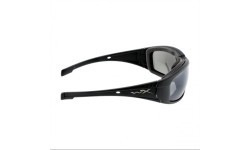 Wiley X Boss glasses grey silver flash, black frames