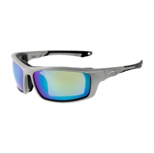 Wiley X Grid Captivate brilles, zaļas spoguļlēcas