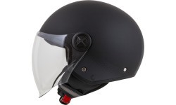 Motocikla ķivere Cassida Handy matēta melna/pelēka