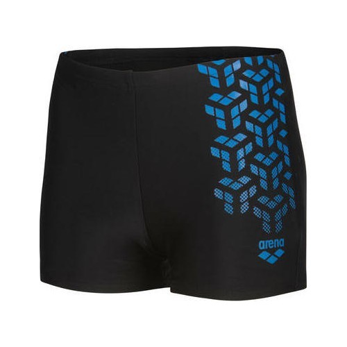 B Kikko V Swim Short Graphic Black-Blue China 10-11 - 580
