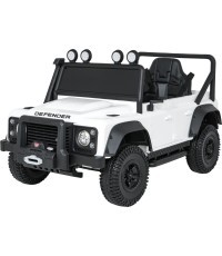 Land Rover Defender 110 SVX Concept elektromobilis balts
