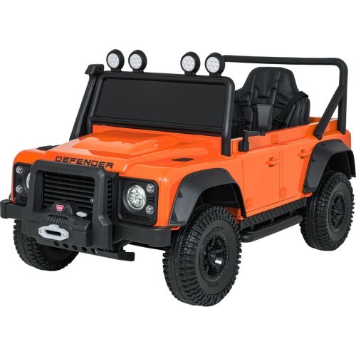 Elektromobilis Land Rover Defender 110 SVX Concept, oranžs