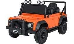 Elektromobilis Land Rover Defender 110 SVX Concept, oranžs