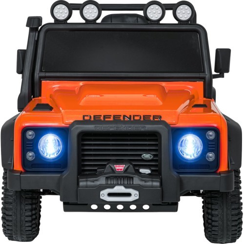 Elektromobilis Land Rover Defender 110 SVX Concept, oranžs