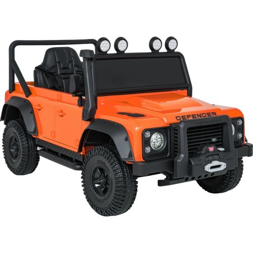 Электромобиль Land Rover Defender 110 SVX Concept, оранжевый