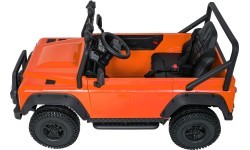 Elektromobilis Land Rover Defender 110 SVX Concept, oranžs