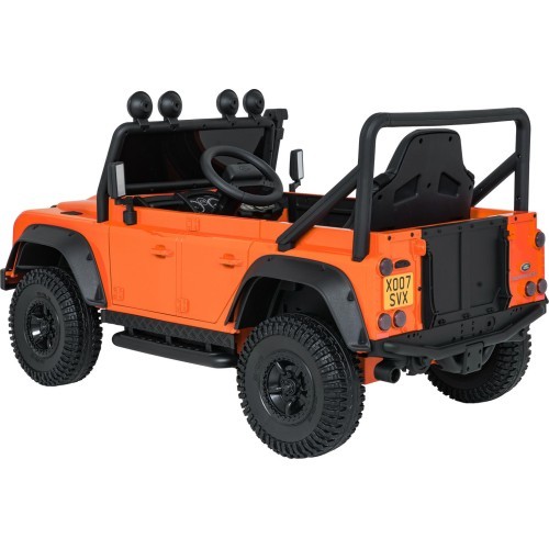 Электромобиль Land Rover Defender 110 SVX Concept, оранжевый
