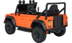 Elektromobilis Land Rover Defender 110 SVX Concept, oranžs