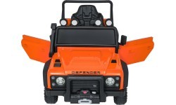 Elektromobilis Land Rover Defender 110 SVX Concept, oranžs