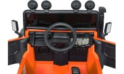 Elektromobilis Land Rover Defender 110 SVX Concept, oranžs