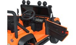 Elektromobilis Land Rover Defender 110 SVX Concept, oranžs