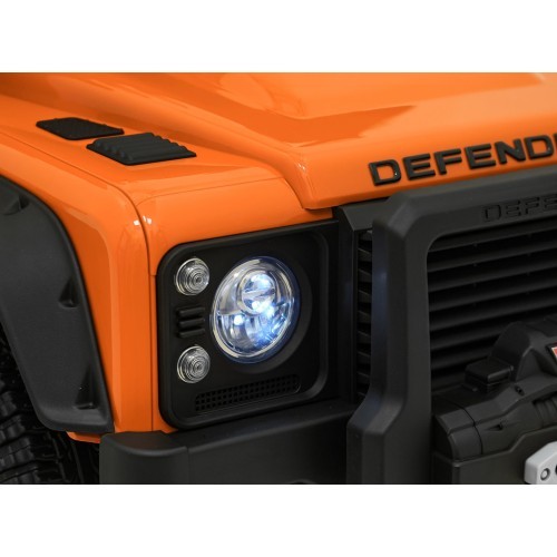 Электромобиль Land Rover Defender 110 SVX Concept, оранжевый