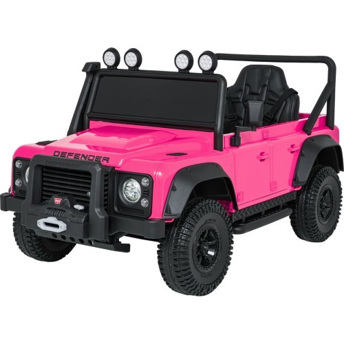 Land Rover Defender 110 SVX Concept elektromobilis bērniem, rozā