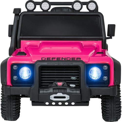 Детский электромобиль Land Rover Defender 110 SVX Concept, розовый