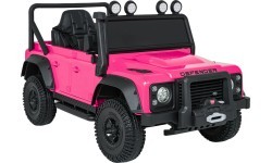 Детский электромобиль Land Rover Defender 110 SVX Concept, розовый
