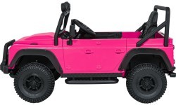 Land Rover Defender 110 SVX Concept elektromobilis bērniem, rozā