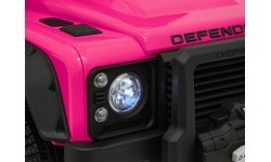 Детский электромобиль Land Rover Defender 110 SVX Concept, розовый