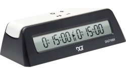 Šaha pulkstenis DGT 1001 melns, balts