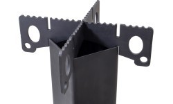 Origin Outdoors saliekamā raķešu plīts "Rocket Stove Collapsible"