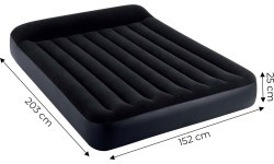 Piepūšams gulēšanas matracis 203x152 cm divvietīgs INTEX 64143
