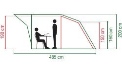 Coleman Tent 'Oak Canyon BlackOut'