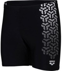 M Kikko V Swim Mid Jammer Graphic Black-Whit 100 - 510