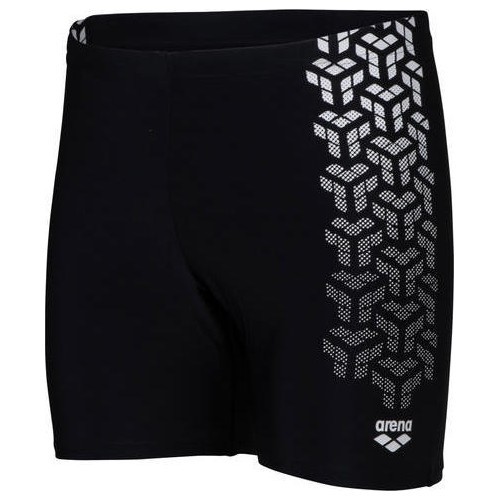 Kikko V Swim Mid Jammer Graphic peldbikses, melnas-baltas - 510