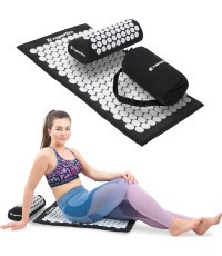 Masāžas komplekts inSPORTline Alavea II - Mocha mousse-růžová