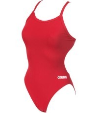 Женский купальник Team Swimsuit Challenge Solid красно-белый 32 - 450