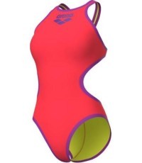 Женский купальник One Biglogo Bright Coral-Purple 34 - 990
