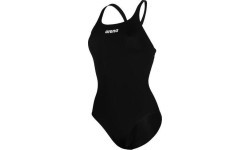 Sieviešu peldkostīms Team Swim Pro Solid, melns, 36 - 550