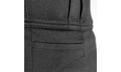 Long Women’s Motorcycle Leggings Oxford Super 2.0 Black