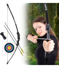 Loka šaušanas komplekts inSPORTline Hizza 15 lbs - Black