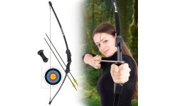 Loka šaušanas komplekts inSPORTline Hizza 15 lbs - Melna