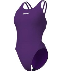 Sieviešu peldkostīms Tech Multi Solid Plum-White 32 - 901