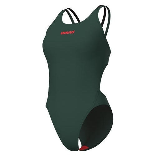 W Tech Multi Solid peldkostīms, tumši zaļš-melns, 34 - 980