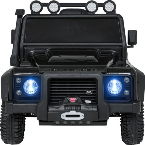 Elektromobilis Land Rover Defender 110 SVX Concept, melns