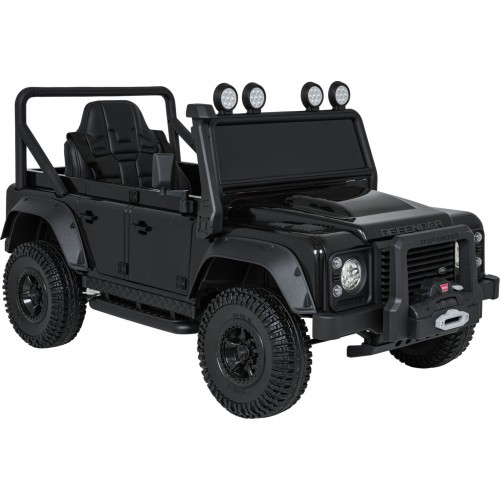 Elektromobilis Land Rover Defender 110 SVX Concept, melns