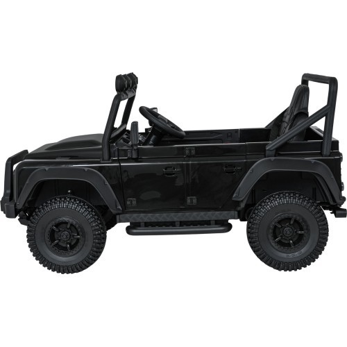 Elektromobilis Land Rover Defender 110 SVX Concept, melns