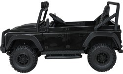 Elektromobilis Land Rover Defender 110 SVX Concept, melns