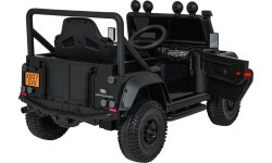 Elektromobilis Land Rover Defender 110 SVX Concept, melns