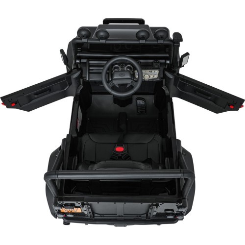 Elektromobilis Land Rover Defender 110 SVX Concept, melns