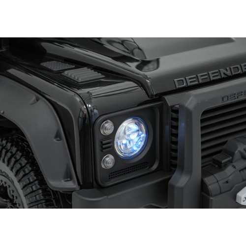 Elektromobilis Land Rover Defender 110 SVX Concept, melns