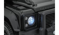 Elektromobilis Land Rover Defender 110 SVX Concept, melns