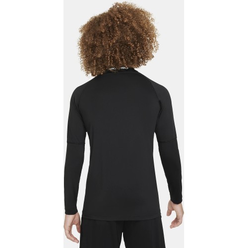 Футболка для подростков Nike B NP DF LS Top 24, чёрная FJ6822 010